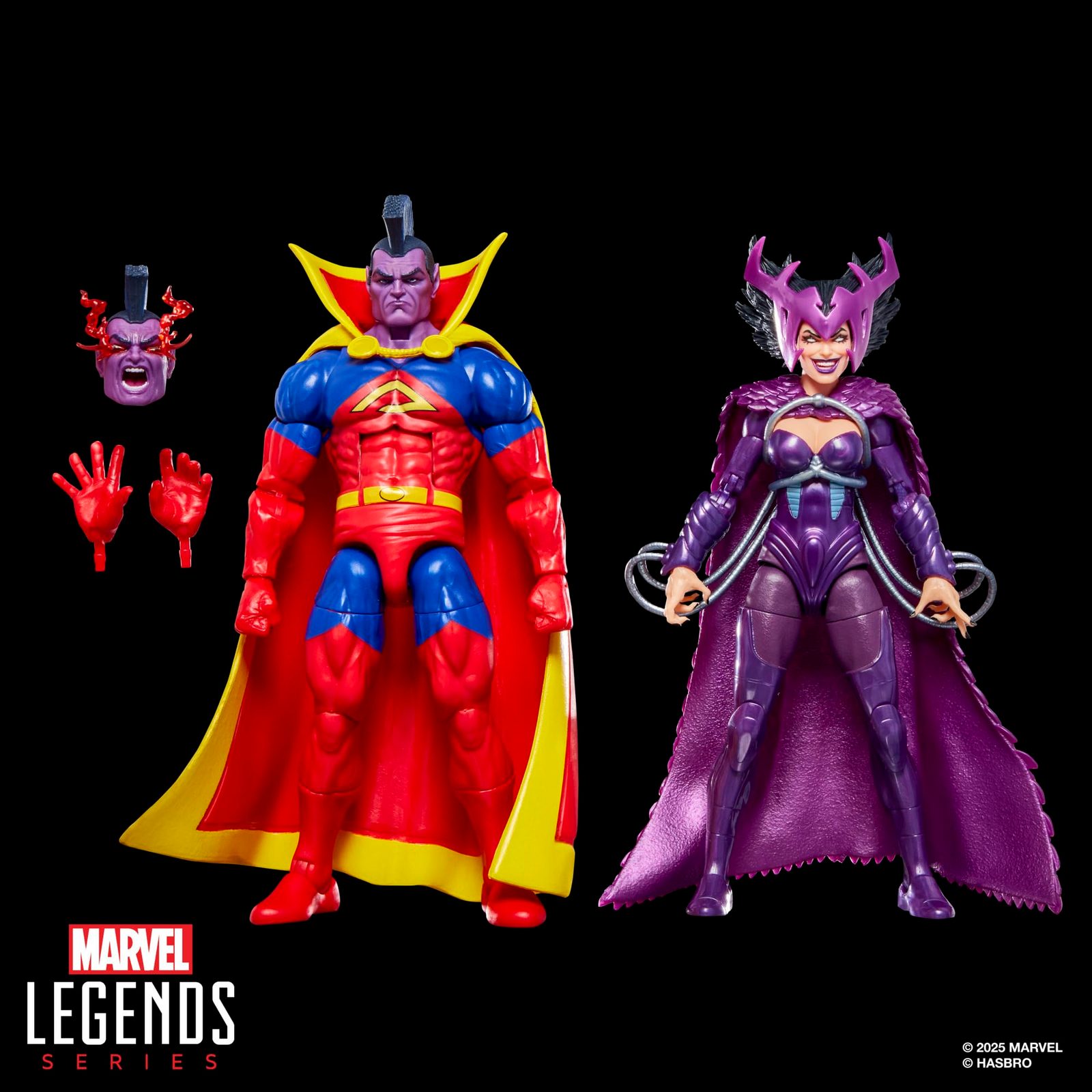 Marvel Legends Series X-Men Deathbird & Marvel’s Gladiator Two-Pack, 2 Comics-Inspired Collectible 6-Inch Scale Action F - Image 7