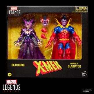 Marvel Legends Series X-Men Deathbird & Marvel’s Gladiator Two-Pack, 2 Comics-Inspired Collectible 6-Inch Scale Action F