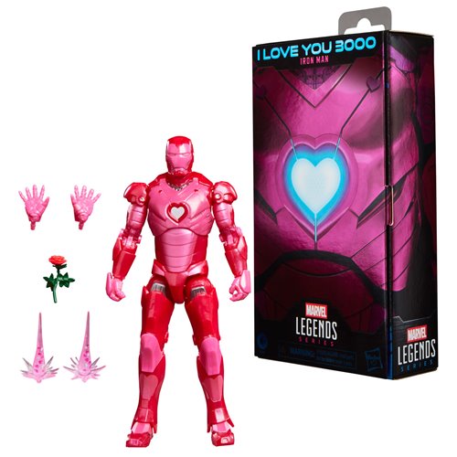 Iron Man Marvel Legends Series I Love You 3000 6-Inch Action Figure - Image 8