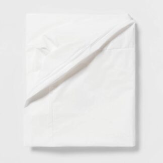 Twin/Twin XL Waterproof Zippered Mattress Protector - Room Essentials™: Hypoallergenic, Polyethylene