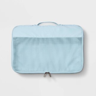 Large Packing Cube & Clear Pouch Set Muddy Aqua - Open Story™