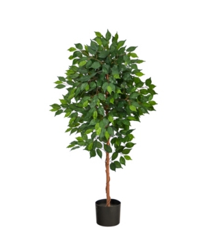Nearly Natural 4ft. Ficus Artificial Tree