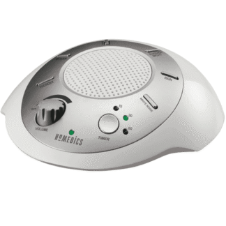 HoMedics SS-2000 Mini Portable Travel Sound Spa  Sleep Therapy Machine with 6 Calm Effects  Nature Sounds for Home