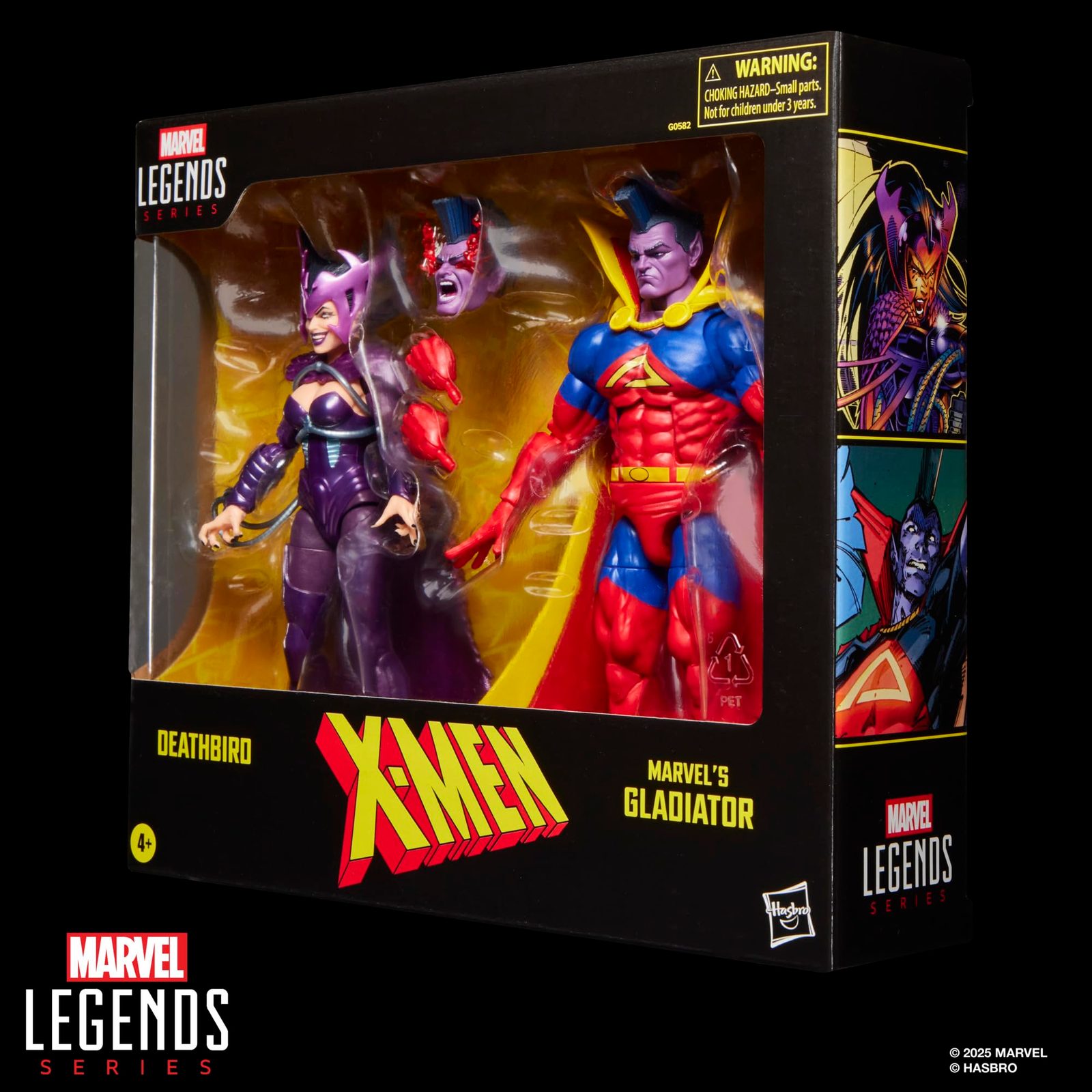 Marvel Legends Series X-Men Deathbird & Marvel’s Gladiator Two-Pack, 2 Comics-Inspired Collectible 6-Inch Scale Action F - Image 2