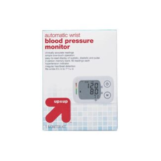 Up&Up Blood Pressure Monitor with Adult Wrist Cuff