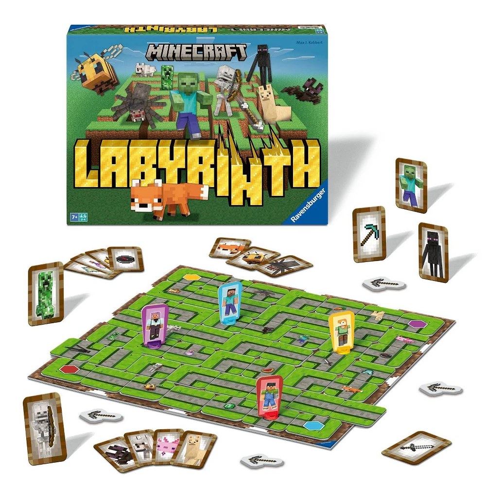 Minecraft Labyrinth Board Game