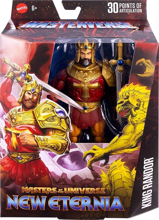Masters of the Universe Masterverse New Eternia King Randor 7" Action Figure