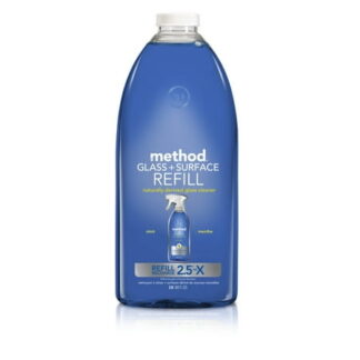 Method Glass Cleaner + Surface Cleaner Refill, Mint, 68 Ounce