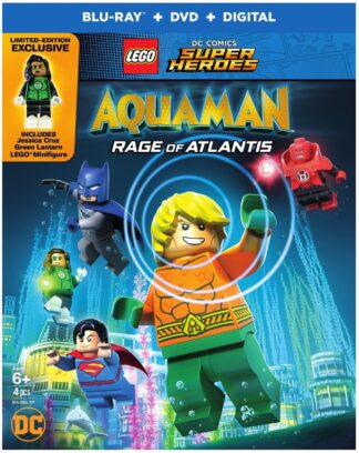 LEGO DC Super Heroes: Aquaman: Rage of Atlantis w/mini figurine (Blu-ray) [Blu-ray]
