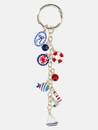 No Boundaries Women's Americana Bag Charm, Nautical