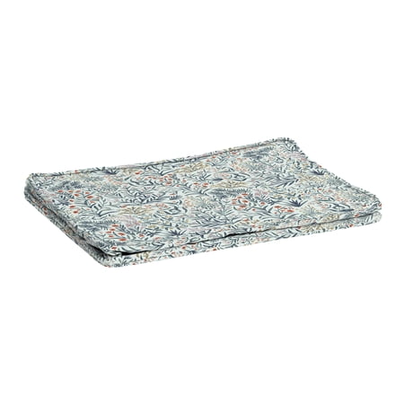 Arden Selections ProFoam 19 x 24 in Outdoor Plush Deep Seat Back Cover Pistachio Botanical