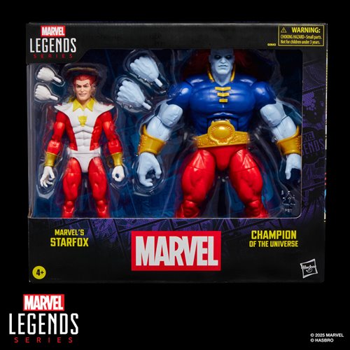 Marvel Legends Starfox and Champion of the Universe 6-Inch Action Figures 2-Pack - Image 9