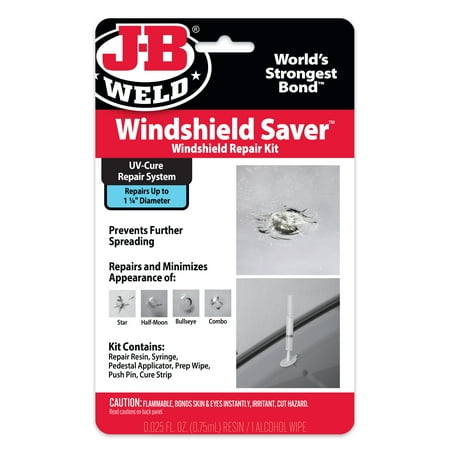 J-B Weld Windshield Saver Kit Universal Vehicle