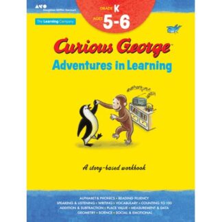 Curious George Adventures in Learning, Kindergarten - (Learning with Curious George) by The Learning Company (Paperback)