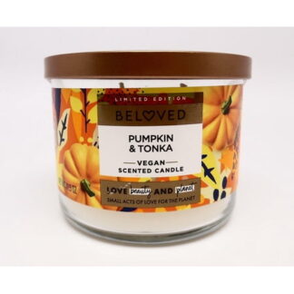 Love Beauty and Planet Limited Edition BELOVED Scented Candle Pumpkin & Tonka