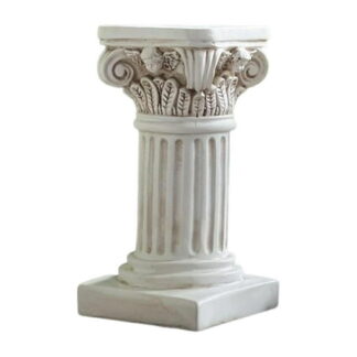 Pedestal Stand Statue Plinth Base Roman Pillar for Patio Scenery Decoration