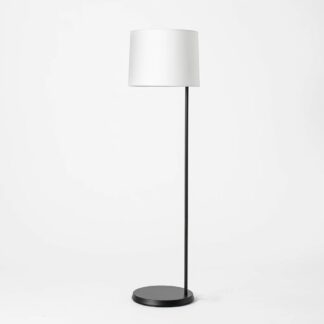 Offset Base Floor Lamp (Includes LED Light Bulb) Black - Threshold designed with Studio McGee