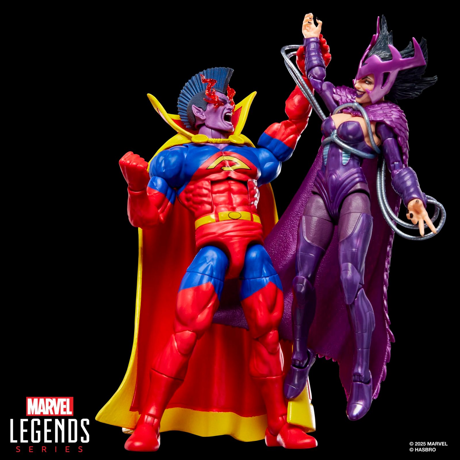 Marvel Legends Series X-Men Deathbird & Marvel’s Gladiator Two-Pack, 2 Comics-Inspired Collectible 6-Inch Scale Action F - Image 5
