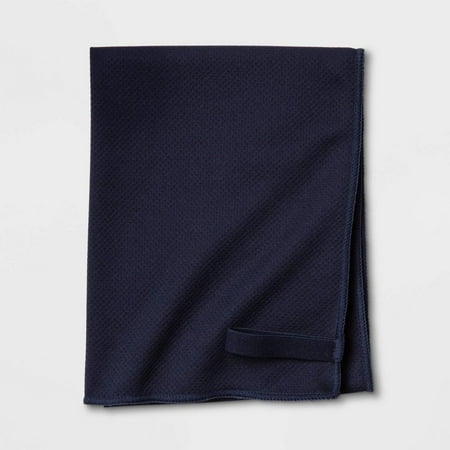 Cooling Towel Navy Blue - All In Motion™: Sports & Exercise, Yoga, Polyester
