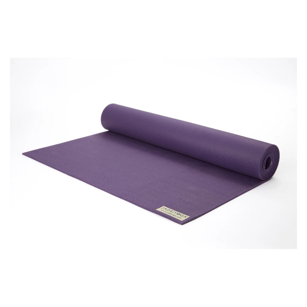 JadeYoga Travel Yoga Mat - Purple (3.2mm)
