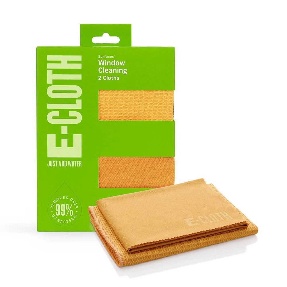 E-Cloth Window Cleaning Kit Resuable Eco-Friendly Glass Cleaner with Just Water