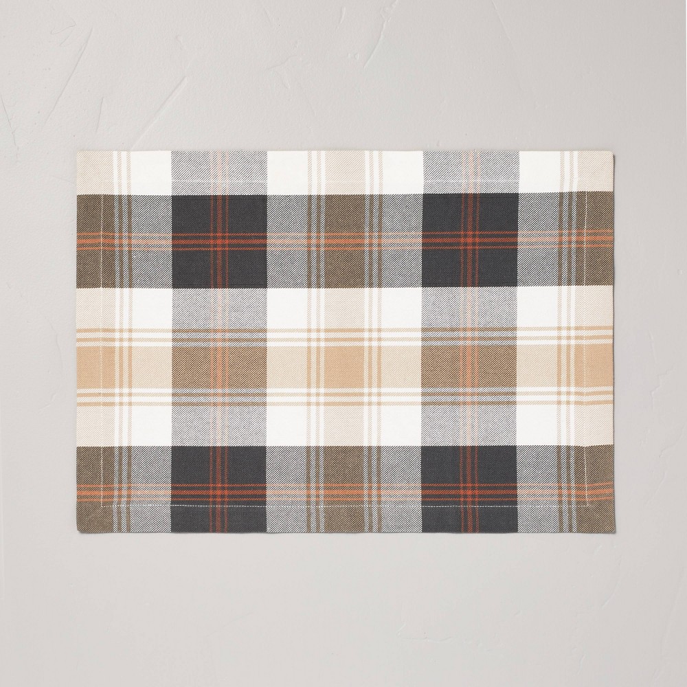 Fall Tartan Plaid Placemat - Hearth & Hand with Magnolia
