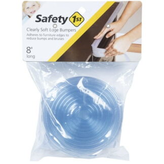 Safety 1st Clearly Soft Edge Bumpers, Clear, One Size (B083NYRFW9)