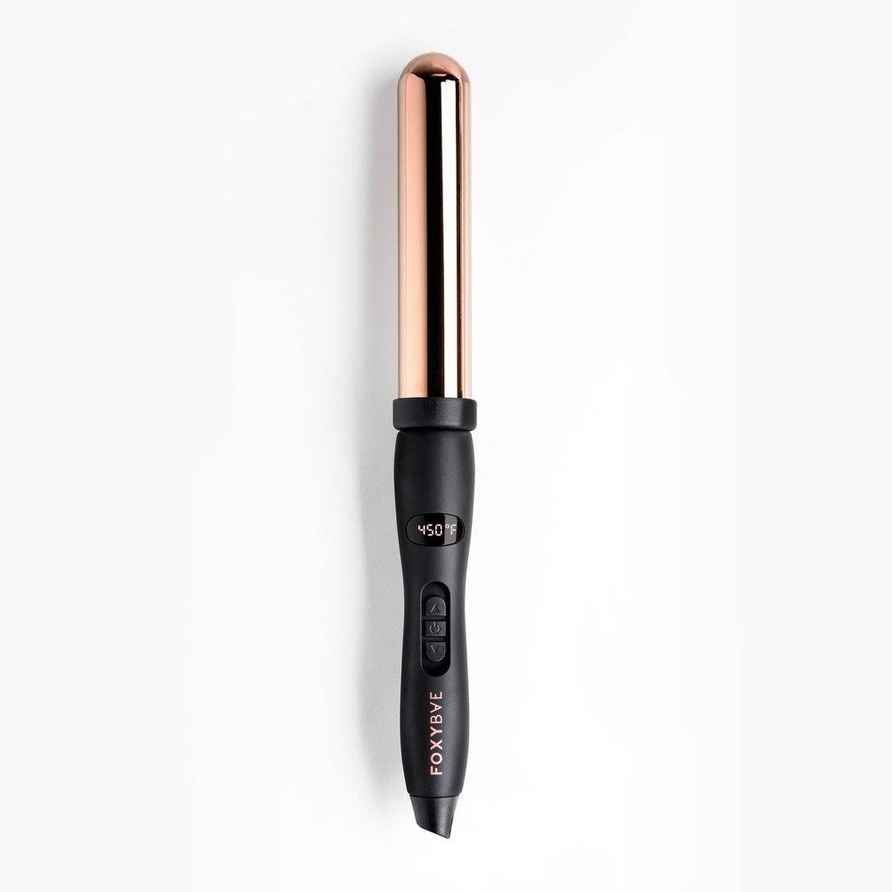 FoxyBae Rose Gold Single Barrel Curling Iron - 32mm