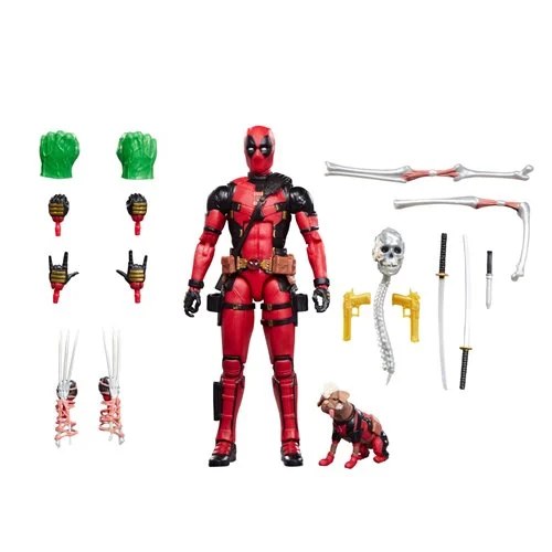 Deadpool Marvel Legends Series Dogpool and Deadpool 6-Inch Action Figures - Image 2