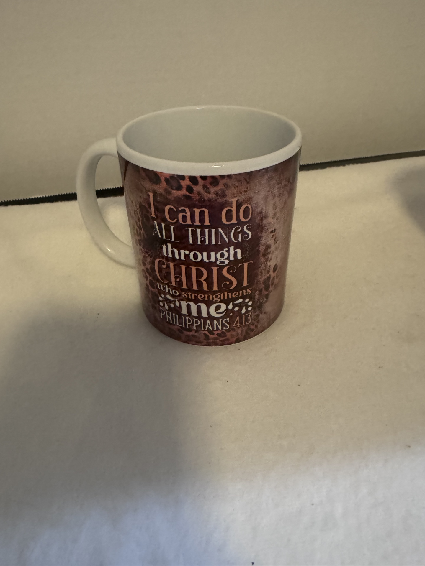 I can do all things coffee mug