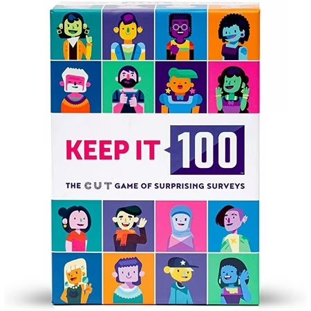 CUT Games Keep It 100 Card Game