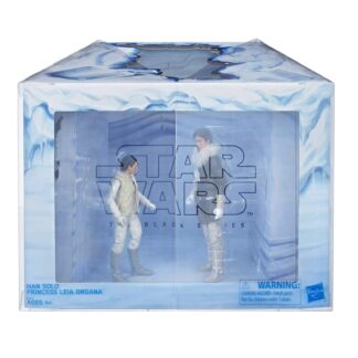 Star Wars Black Series Hoth Leia Organa and Han Solo Figures