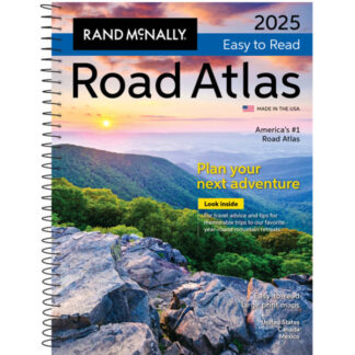 Rand McNally Midsize Easy to Read Road Atlas 2025