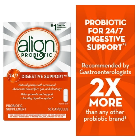 Align Probiotic Supplement Capsules - 56ct