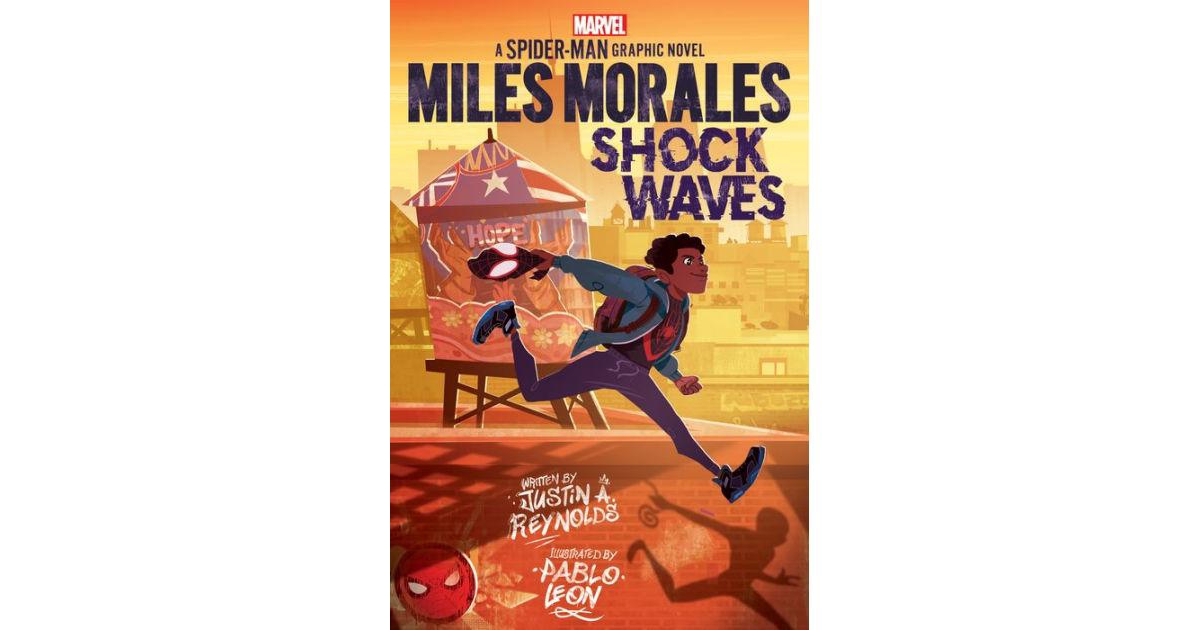 Miles Morales: Shock Waves (Original Spider-Man Graphic Novel) - by Justin A Reynolds (Paperback)