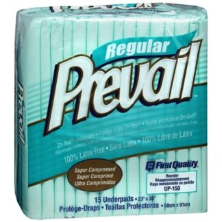 Underpad Prevail® 23 X 36 Inch Disposable Fluff Light Absorbency