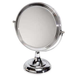 Harry D Koenig  Co Reverse Vanity Mirror, Round, 8 Inch
