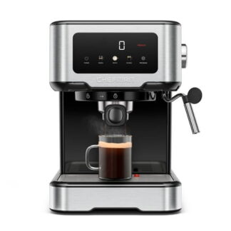 Chefman CraftBrew Espresso Machine with Steam Wand, Stainless