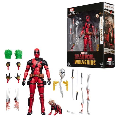 Deadpool Marvel Legends Series Dogpool and Deadpool 6-Inch Action Figures - Image 9