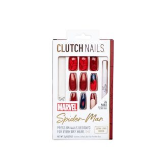 Clutch Nails Spider-Man Fake Nails - Set 2 - 24ct