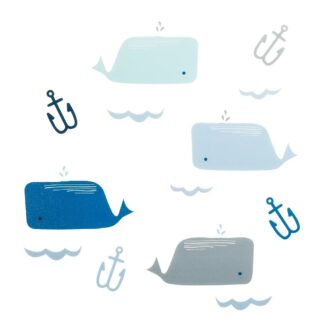 Wall Decal Nautical 3pk - Cloud Island - Blue
