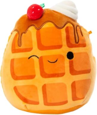 Squishmallows 14" Weaver The Waffle, Medium, Orange Child's Ultra Soft Plush Toy