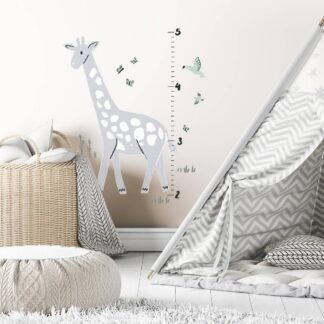 Peel and Stick Wall Decal Growth Chart - Giraffe - Cloud Island™: Animals Pattern, Peelable, Smooth Finish