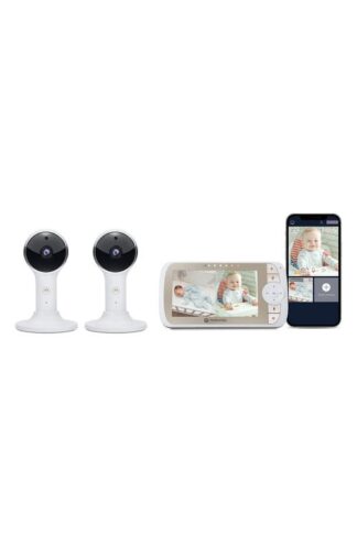 Motorola 5" WiFi HD Video Baby Monitor w/2 Cameras & PTZ - VM65-2CONNECT