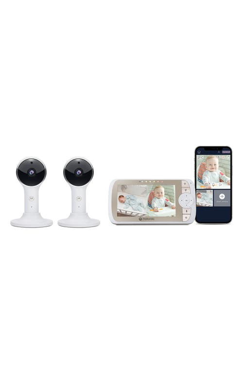 Motorola 5" WiFi HD Video Baby Monitor w/2 Cameras & PTZ - VM65-2CONNECT