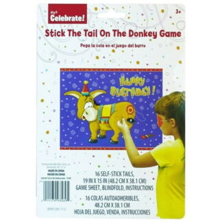 Pin the Tail On the Donkey Party Game