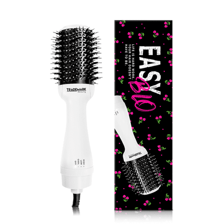 Trademark Beauty Easy Blo Hair Dryer & Styler - White