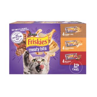 Friskies Meaty Bits Variety Pack Wet Cat Food