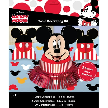 Mickey Mouse Party Table Decorating Kit 23pcs
