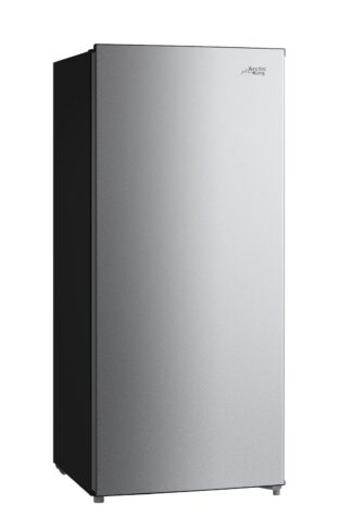 Arctic King 7.1 Cu Ft Upright Convertible Freezer, Stainless